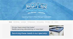 Desktop Screenshot of davespoolrepair.com