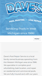 Mobile Screenshot of davespoolrepair.com
